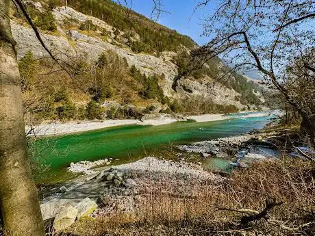 Photo de Plessur Mündung in Rhein