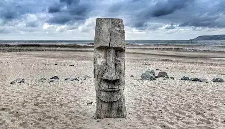 Barmouth Carved Head