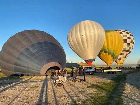Photo de Siempre en las nubes paseo en globo Toledo
