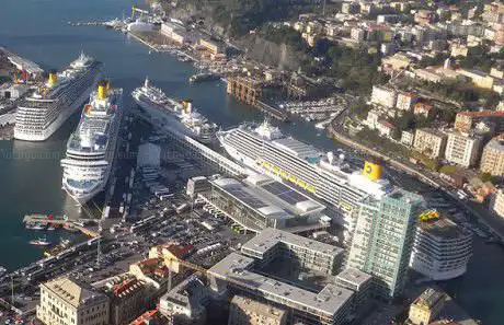 Giro porto di Savona in barca