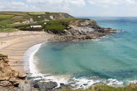 Gunwalloe Church Cove Beach