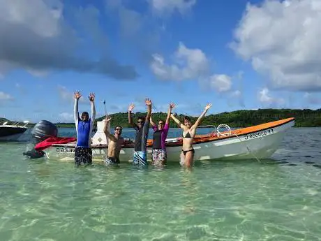 Les fonds blancs avec Gérald - Excursion Bateau Martinique