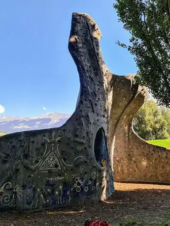 Outdoor Rock Climbing Wall