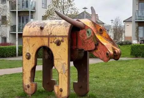 Public Art: Ox by Lane Jason