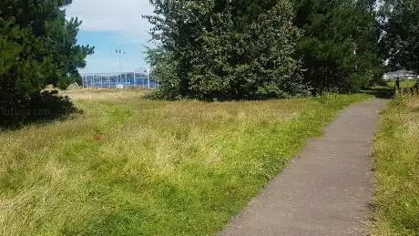 Walk Trail near football fields