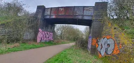 Photo de Old Coal Train Bridge