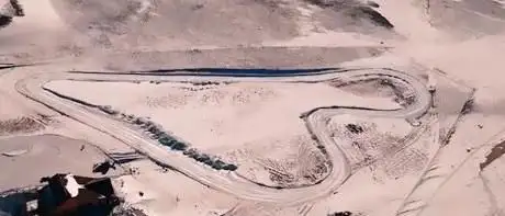Roccaraso Snow Driving
