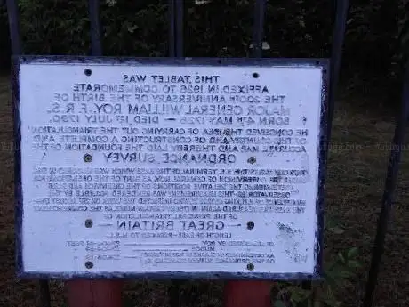 Photo de Major General William Roy Memorial