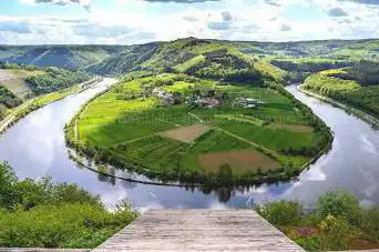 Photo de Saarschleife Panorama
