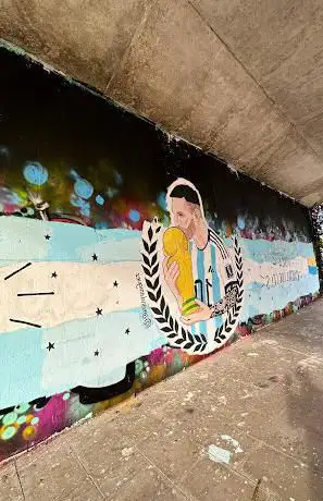 Photo de Mural de Messi