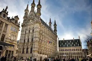 Historical Leuven Town hall