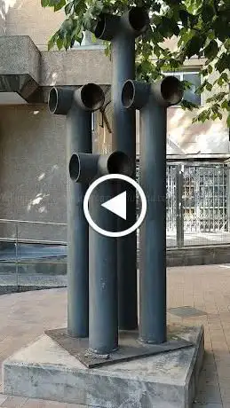Escultura tubular sonora (sobre el riu Noguerola)