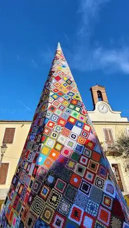 Albero di Natale all'uncinetto