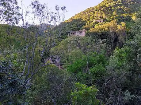 complesso forestale della miniera di canale Serci