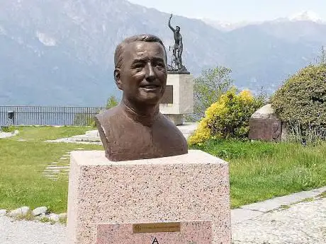Busto a Don Luigi Farina - Località Ghisallo (co)