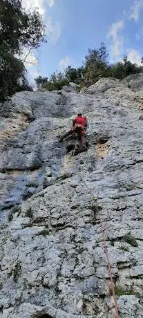 Falesia Eremo Di San Michele (accesso)