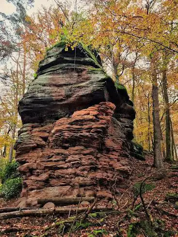 Photo de LÃ¶ffelsberg (panoramic rock, alt. 405 meters)
