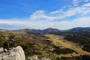 Plateau de la Faye / colle de Rougiès