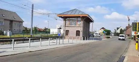 Zuidelijke seinhuis van station Neerpelt