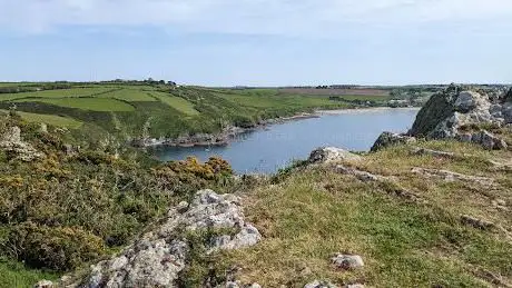 Roseland Coast Cliffs & Viewpoint.