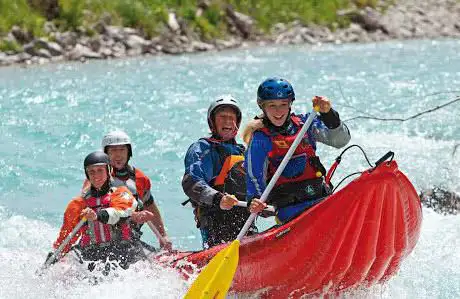 Outdoorzentrum AllgÀu Rafting Ausstieg
