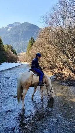 Charlotte Horse Riding Campitello di Fassa - Dolomites