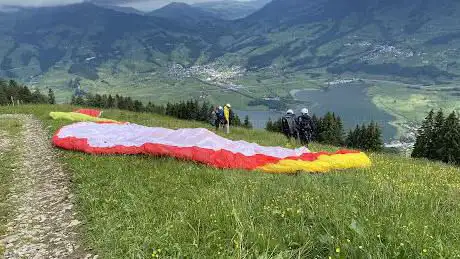 Gleitschirm Startplatz Alp Schwand