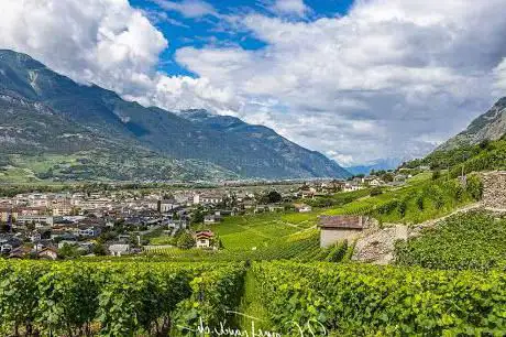 Grand Tour of Switzerland Foto Spot Fully Combe d'enfer