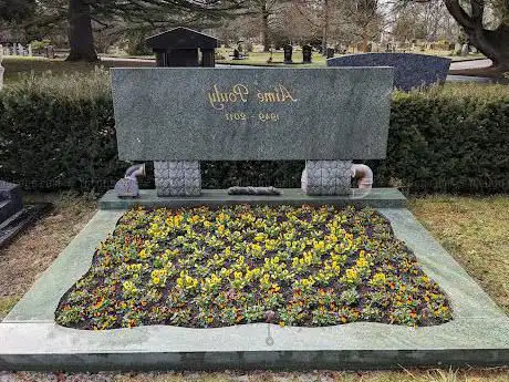 Tombe d'Aimé Pouly