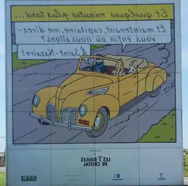 Tintin à Saint-Nazaire