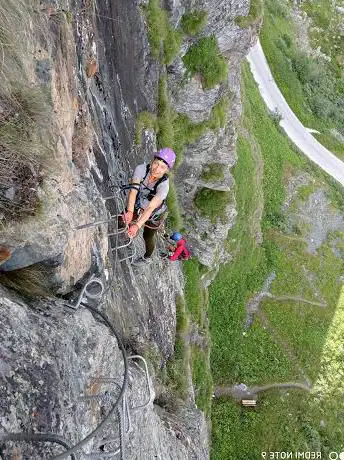 Photo de via ferrata Moiry grimentz
