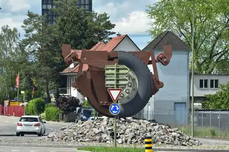 Kreiselkunst Pratteln Transport