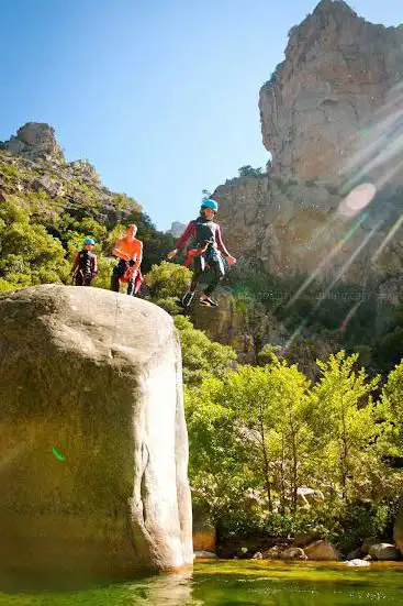 Photo de Araviscanyoning