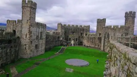 Photo de Caernarfon Castle Walls