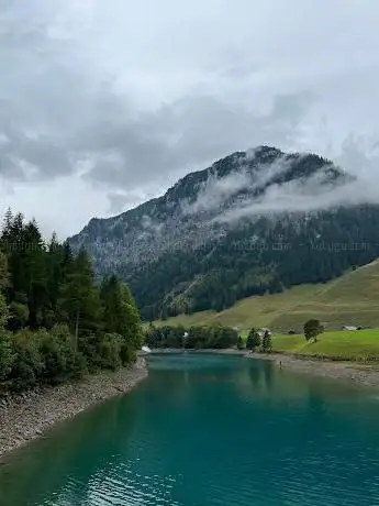 Stausee Steg