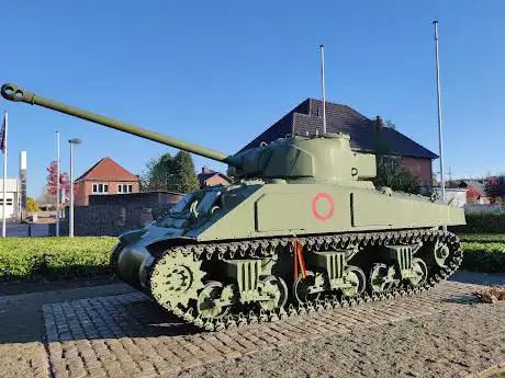 M4A2 Sherman Tank Memorial