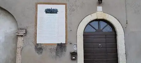 Targa commemorativa Ortaglia