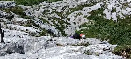 Photo de Via Ferrata Italiana al Mangart