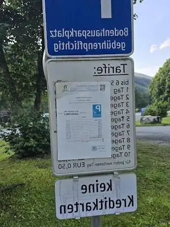 Photo de Parkplatz Goldwaschen
