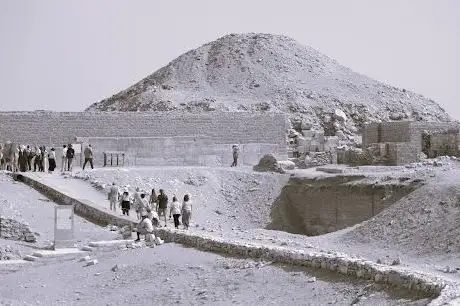 Photo of Pyramid NW of Saqqara Necropolis
