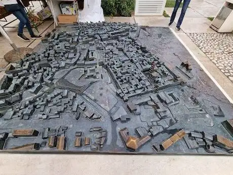 Photo de Model of the historical core of the city of Split