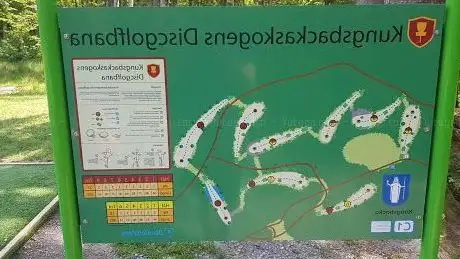 Photo de Kungsbackaskogens discgolfbana