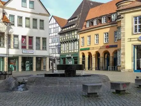 Photo de Mühlensteinbrunnen Springbrunnen