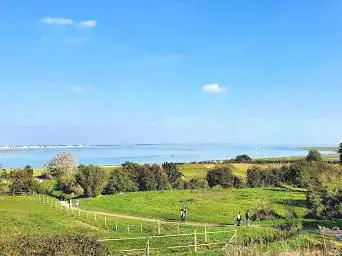 Photo de Vue panoramique sur la Baie de Somme - depuis la Chapelle des Marins