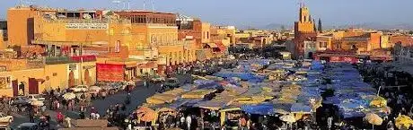 Photo de Desert safari morocco | camel ride & overnight in desert