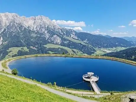 Photo de Stille Wasser am Asitz - Speicherteich Asitz II