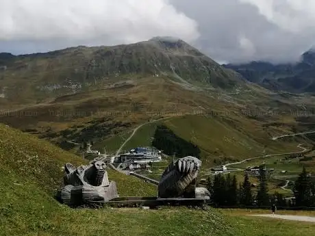 Photo de Komperdellbahn Serfaus Talstation