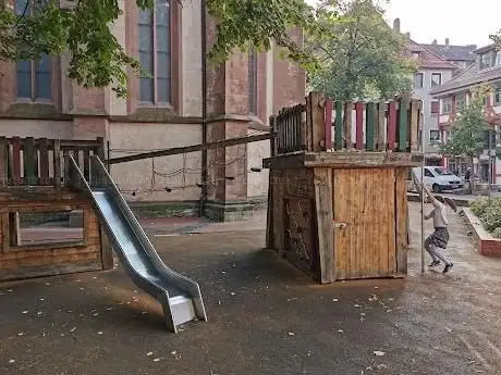 Photo de Spielplatz Jacobikirchhof