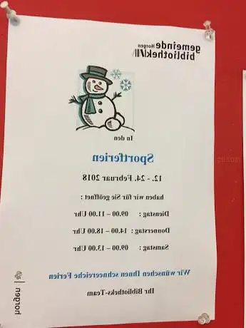 Photo de Gemeindebibliothek