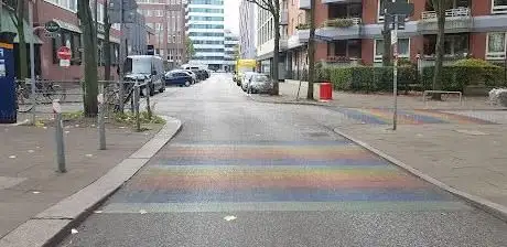 Photo de Regenbogen-Zebrastreifen